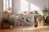 Paul Sinus Wandbild Song of Two Robins Romantic Nature Harmony in Spring Bloom and Soft Light