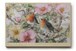 Paul Sinus Wandbild Song of Two Robins Romantic Nature Harmony in Spring Bloom and Soft Light
