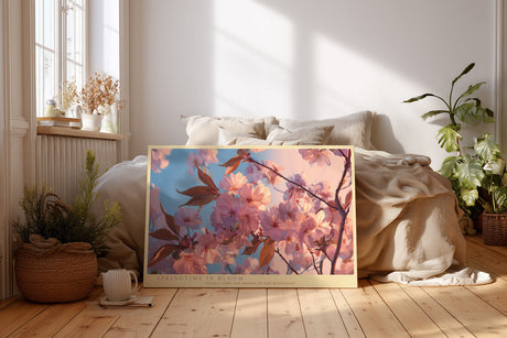 Paul Sinus Wandbild Springtime in Bloom – Zarte Kirschblüten im Licht des Frühlings