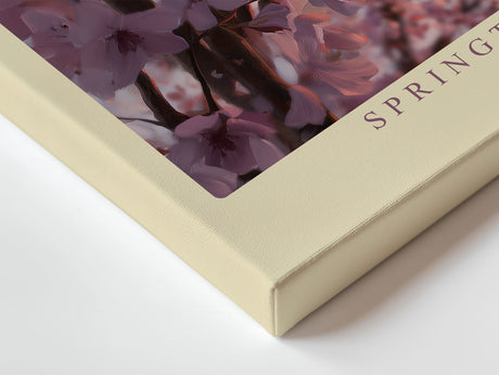 Paul Sinus Wandbild Springtime Whispers – zarte Kirschblüten im Wind symbolisieren Vergänglichkeit, Romantik und die Schönheit des Frühlings