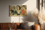 Paul Sinus Wandbild 120x80cm Stars at the Cocktail Hour Vintage Gesellschaftsszene elegante Retro Kunst Poster für Wohnzimmer Bar