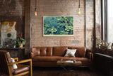 Paul Sinus Wandbild Still Waters of Hidden Depths Botanical Reflection in Aqua Serenity