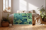 Paul Sinus Wandbild Still Waters of Hidden Depths Botanical Reflection in Aqua Serenity