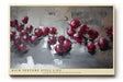 Paul Sinus Wandbild 120x80cm Stillleben rote Kirschen moderne Oelmalerei Stil grau rote Farbkontraste elegantes Kunstbild klassische Wanddekoration fuer Kueche Esszimmer Wohnzimmer