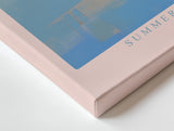 Paul Sinus Wandbild Summer Dreams on Reflected Shores – Sanfte Farben und romantische Sommerstimmung am Meer