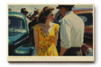 Paul Sinus Wandbild 120x80cm Summer in the Golden Era Vintage Paar mit Oldtimer Klassische Sommer Szene Retro Kunst fuer Wohnzimmer und Büro