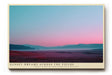 Paul Sinus Wandbild Sunset Dreams Across the Fields – Farbharmonische Landschaft mit Feldern im Abendlicht, Symbol für Frieden und Naturverbundenheit