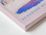 Paul Sinus Wandbild Sunshade by the Blue Horizon – Ruhe und Sommergefühl am Meer