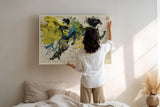 Paul Sinus Wandbild 120x80cm Superhelden Paar Moderne Pop Art Illustration Dynamische Action Kunst
