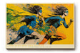 Paul Sinus Wandbild 120x80cm Superheldin Dynamisches Frauen Power Kunstmotiv Moderne Illustration mit Energie Bewegung und Motivation