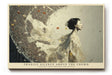 Paul Sinus Wandbild 120x80cm Surreale Figur Menschenmenge moderne Kunst poetische Illustration Wanddekoration Wohnzimmer Schlafzimmer