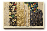 Paul Sinus Wandbild Symphony of Gold and Shadows Abstract Contrast of Light and Texture