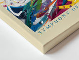 Paul Sinus Wandbild Symphony of Moving Colors Abstract Explosion of Dynamic Energy