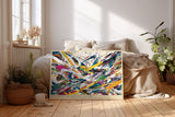 Paul Sinus Wandbild Symphony of Moving Colors Abstract Explosion of Dynamic Energy