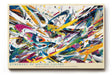 Paul Sinus Wandbild Symphony of Moving Colors Abstract Explosion of Dynamic Energy