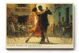 Paul Sinus Wandbild 120x80cm Tango Nacht in Argentinien – Leidenschaftliche Tanzszene in einer historischen Straße