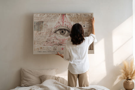 Paul Sinus Wandbild The All Seeing Eye Ancient Drawings Reveal Secrets of Power