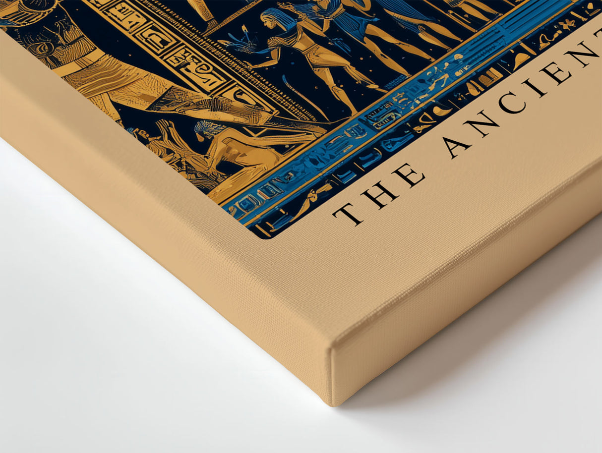 Paul Sinus Wandbild The Ancient Visitors – ägyptische Symbolik trifft auf futuristische Elemente und erzählt von Geheimnissen jenseits der Zeit