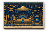 Paul Sinus Wandbild The Ancient Visitors – ägyptische Symbolik trifft auf futuristische Elemente und erzählt von Geheimnissen jenseits der Zeit
