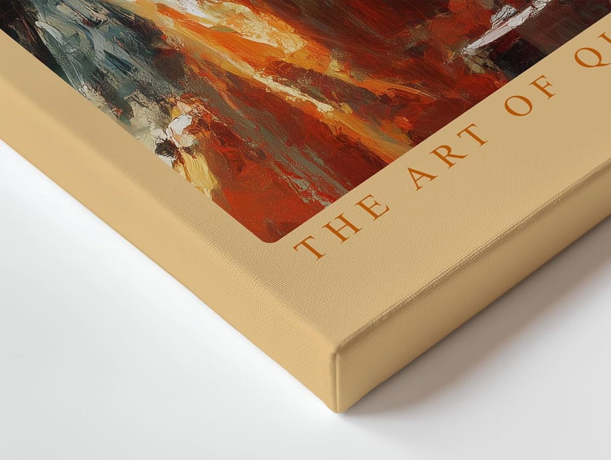 Paul Sinus Wandbild 120x80cm The Art of Quiet Preparation Teezeremonie Szene mit Teekannen und Tassen Kunst Poster für Wohnzimmer Küche