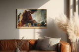 Paul Sinus Wandbild 120x80cm The Art of Quiet Preparation Teezeremonie Szene mit Teekannen und Tassen Kunst Poster für Wohnzimmer Küche