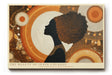 Paul Sinus Wandbild The Beauty of Inner Courage Silhouette of Strength and Light