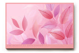 Paul Sinus Wandbild The Beauty of Soft Leaves – Zarte Blätter in feinen Rosatönen – Ästhetisches Wandbild mit sanfter Farbkomposition und moderner Eleganz.