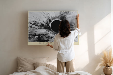 Paul Sinus Wandbild The Black Sun Silence Beyond Light and Time