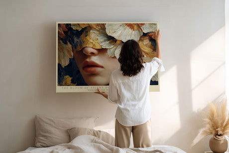 Paul Sinus Wandbild The Bloom of Silent Desires Secrets Beneath the Petals
