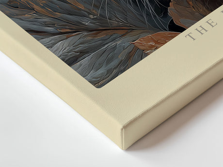 Paul Sinus Wandbild The Blooming Spirit of Felines Cat in Floral Harmony