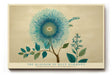 Paul Sinus Wandbild The Blossom of Blue Harmony Nature Creates Beauty with Pure Simplicity