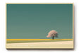 Paul Sinus Wandbild The Blossom Tree minimalistisches Landschaftsmotiv mit blühendem Baum und klarer Farbkomposition