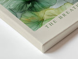 Paul Sinus Wandbild The Breath of Green Veins Botanical Elegance in Natural Harmony and Flow