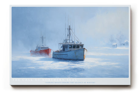 Paul Sinus Wandbild The Call of Northern Seas – Maritime Stille und kraftvolle Weite in winterlicher Harmonie