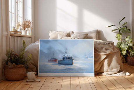 Paul Sinus Wandbild The Call of Northern Seas – Maritime Stille und kraftvolle Weite in winterlicher Harmonie