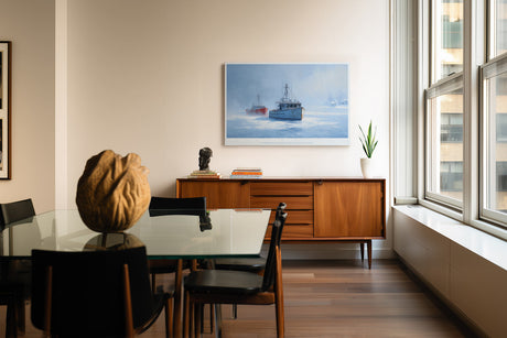Paul Sinus Wandbild The Call of Northern Seas – Maritime Stille und kraftvolle Weite in winterlicher Harmonie
