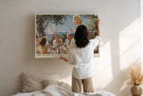Paul Sinus Wandbild The Charm of a Perfect Day Retro Elegance in Sunshine and Laughter