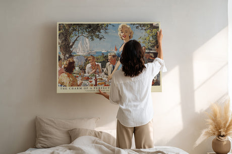 Paul Sinus Wandbild The Charm of a Perfect Day Retro Elegance in Sunshine and Laughter