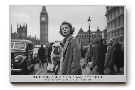 Paul Sinus Wandbild The Charm of London Streets – Stil und Geschichte im Herzen der Stadt