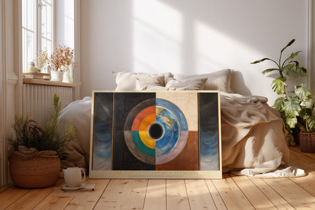 Paul Sinus Wandbild The Circle of Earthly Elements Planetary Harmony in Color and Form