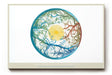 Paul Sinus Wandbild The Circle of Elements harmonisches Naturmotiv mit Sonne, Wasser und Ästen im Gleichgewicht der Elemente