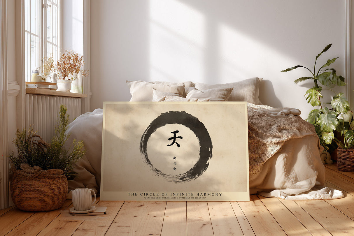 Paul Sinus Wandbild The Circle of Infinite Harmony Zen Symbol of Balance and Tranquility