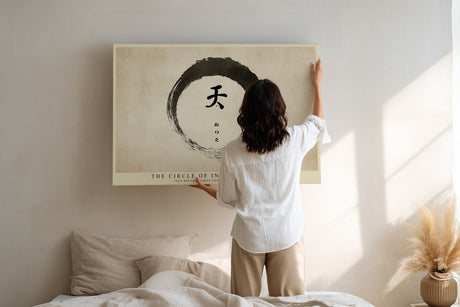 Paul Sinus Wandbild The Circle of Infinite Harmony Zen Symbol of Balance and Tranquility