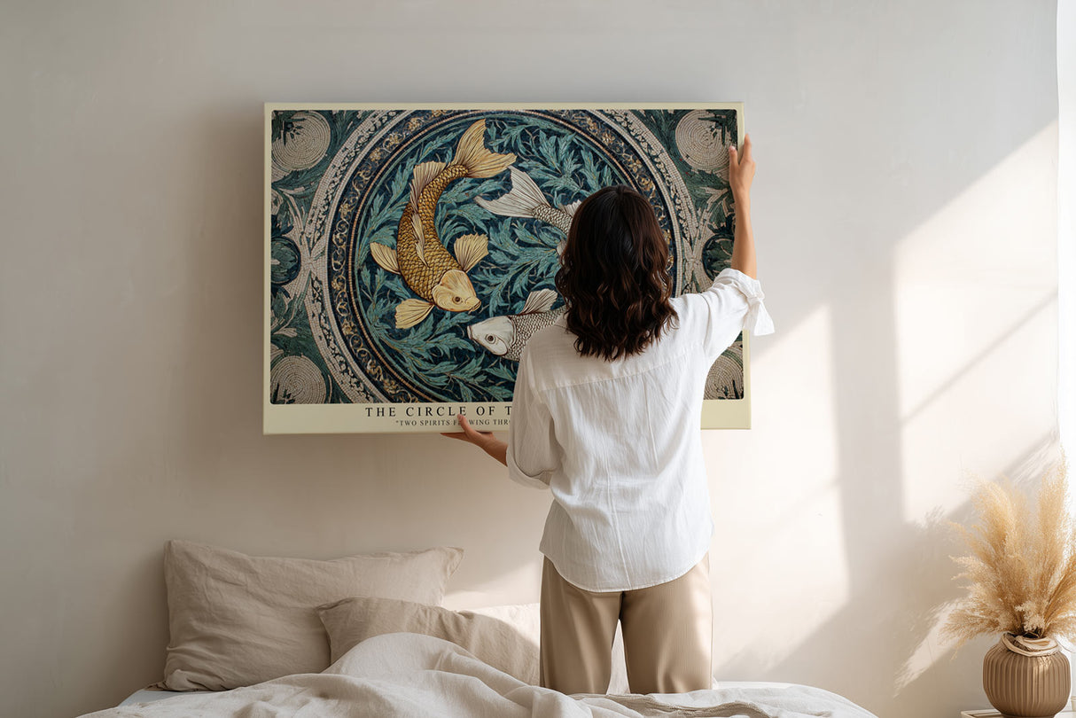 Paul Sinus Wandbild The Circle of Tranquil Souls Balance in Motion and Stillness