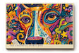 Paul Sinus Wandbild The Colorful Spirit Dog farbenfrohes Tiermotiv eines abstrakten Hundes voller Energie und Ausdruckskraft