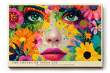 Paul Sinus Wandbild The Colors of Inner Joy Radiant Expression of Life and Emotion