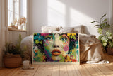 Paul Sinus Wandbild The Colors of Living Beauty Vibrant Face of Nature