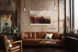 Paul Sinus Wandbild The Contrast of Gold and Shadows Bright Textures Fall into Dark Tones