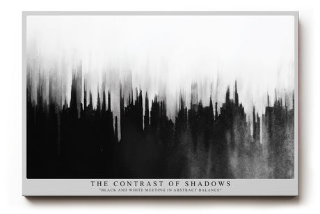 Paul Sinus Wandbild The Contrast of Shadows – Schwarz und Weiß in vollendeter Balance