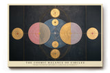 Paul Sinus Wandbild The Cosmic Balance of Circles – Geometrische Harmonie und spirituelle Tiefe in edler Symmetrie